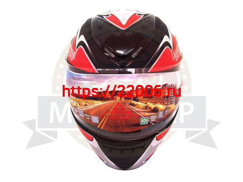 Шлем интеграл "Safelead" HF-160 "Анти Крыло" MATT BLACK CI размер M фото 2