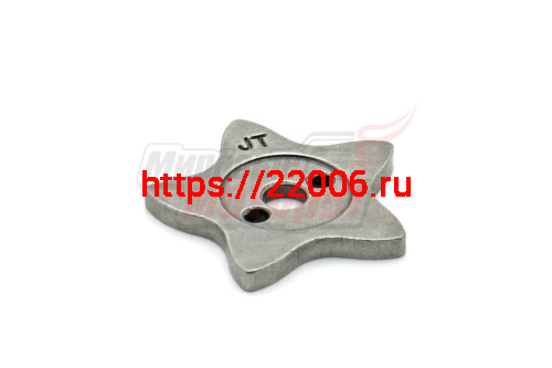 Звезда червячного вала КПП Alpha, Delta 50-125 см3 (под маленький ролик)