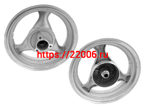 Диск колеса 13" задний, литой, дисковый тормоз 3.50-13 150сс Диск колеса 13" задний, литой, дисковый тормоз 3.50-13 150сс