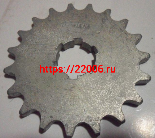 Звезда ведущая Ява (19 зубьев) Звезда ведущая Ява (19 зубьев)