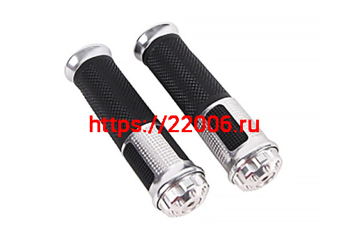 Ручки руля черные метал. (левая+правая) Ручки руля черные метал. (левая+правая)