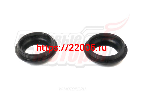 Сальник-пыльник пера передней вилки Alpha (27х42х12) (между амортиз.трубой и корпусом пера) фото 2