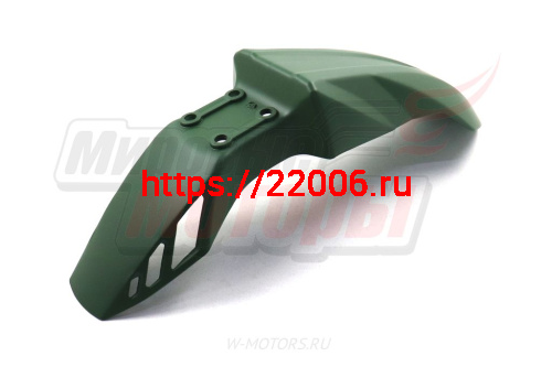 Крыло переднее Alpha ANDES OFFROAD зеленое матовое фото 2