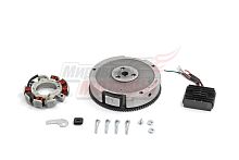 Комплект электрооб. 173FD,177FD-2  7A 84Вт (для ЭЛЕКТРО стартера, с венцом,маховик,выпрямитель,катушка,зажим,болты 12 мм,болты 35 мм,шайбы),(ОРИГИНАЛ,