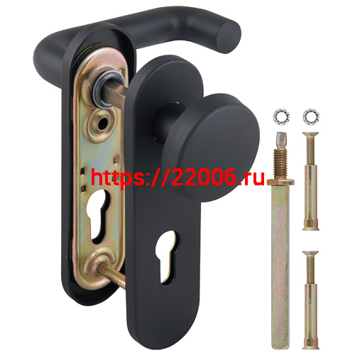 Ручка Fuaro (Фуаро) дверная FP.DH72.043P-KNOB NE (DH-043P-KNOB NE), нейлон, квадрат 9x90 мм, BL-24 черный Ручка Fuaro (Фуаро) дверная FP.DH72.043P-KNOB NE (DH-043P-KNOB NE), нейлон, квадрат 9x90 мм, BL-24 черный