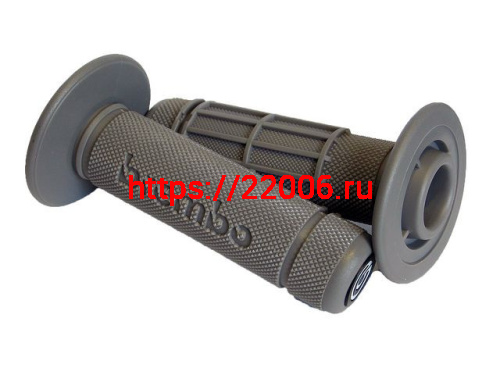 Ручка руля Brembo серая тюнинг (комплект 2 штуки) Ручка руля Brembo серая тюнинг (комплект 2 штуки)