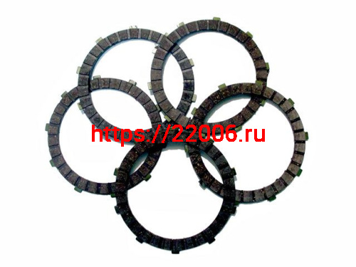 Диск сцепления фередо Ява (5 штук в комплекте) 350 Диск сцепления фередо Ява (5 штук в комплекте) 350