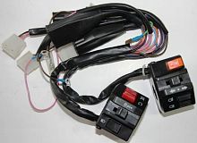 Переключатель руля Иж нового образца с проводами пластиковые