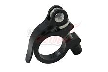 Зажим подседельный с эксцентриком 31,8 мм(черный)