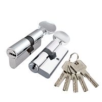 Цилиндровый Punto (Пунто) механизм Z3002Knob70(30+10+30) с вертушкой CP хром