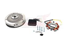 Комплект электрооб. 182FD,188FD,190FD 11A 132Вт (для ЭЛЕКТРО стартера, с венцом),(ОРИГИНАЛ, "LIFAN")