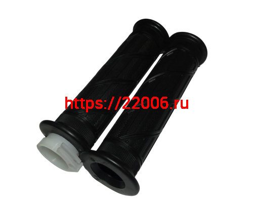 Ручка руля правая (газа) TRICKLER 2 в сборе (с резинкой) + ручка левая (резиновая) фото 2 Ручка руля правая (газа) TRICKLER 2 в сборе (с резинкой) + ручка левая (резиновая) фото 2