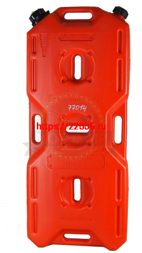 Канистра 20 л.  ЭКСТРИМ Драйв, с КЛАПАНОМ (ДхШхВ: 830 х 80 х 350 мм), РОССИЯ (с насадкой-носиком)